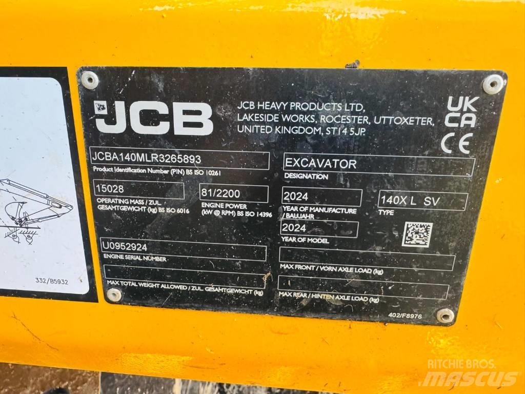 JCB 140 X Escavadoras de rastos