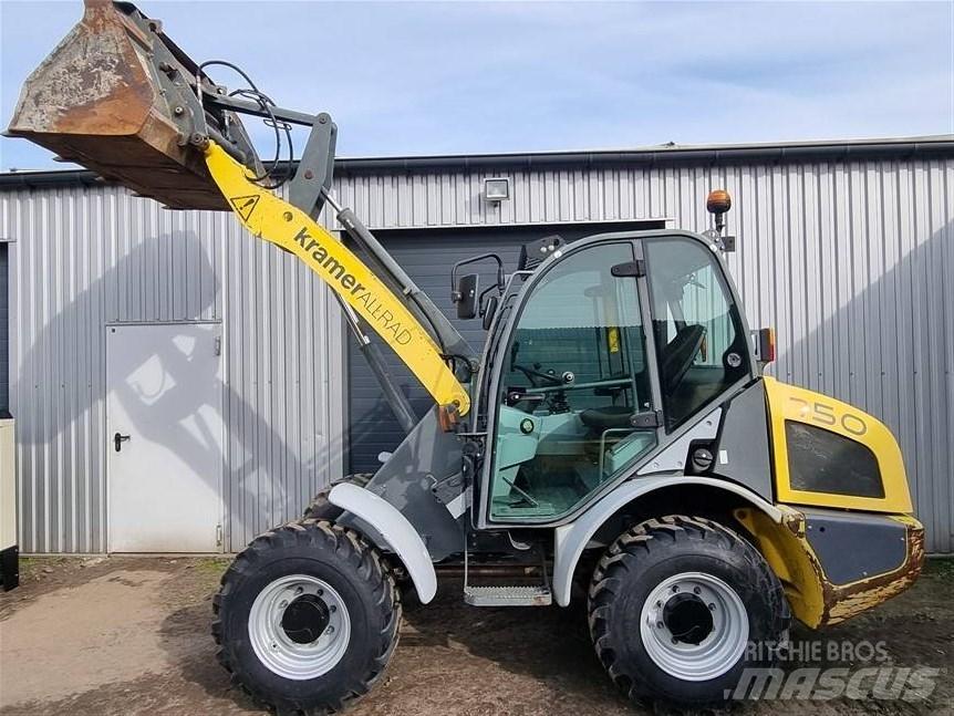 Kramer-allrad 750 Pás carregadoras de rodas