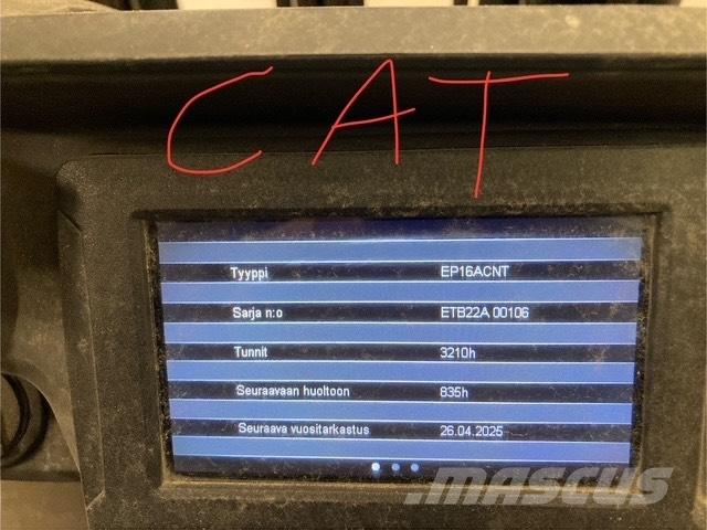 CAT EP 16 ACNT Empilhadores eléctricos
