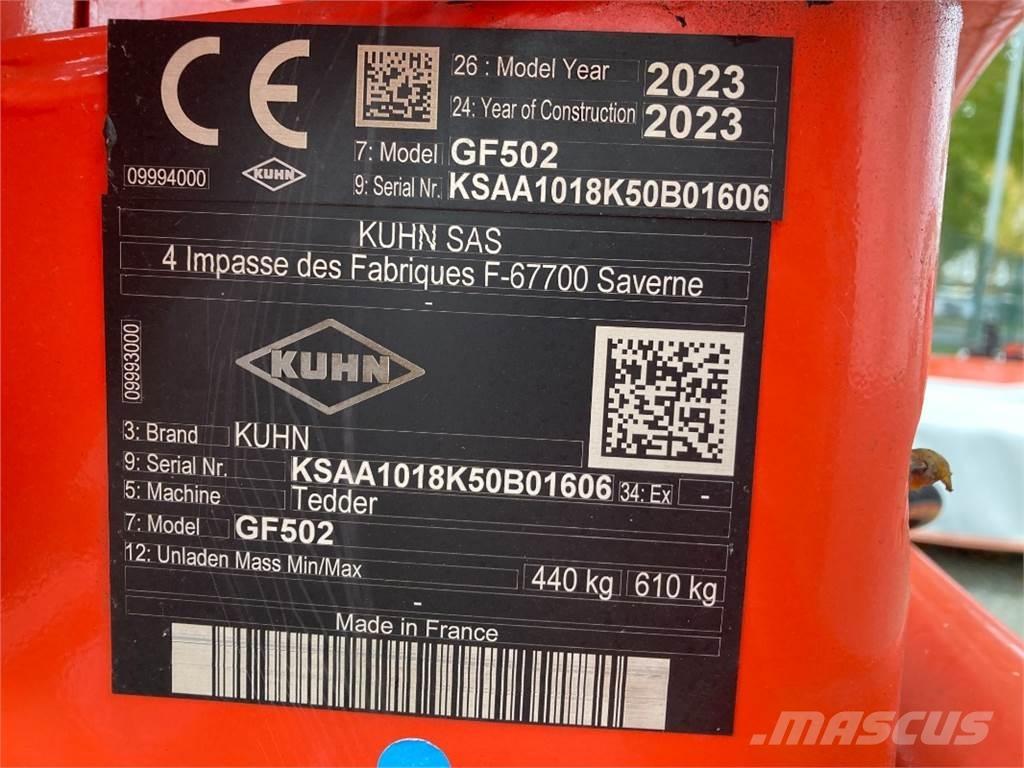 Kuhn GF 502 Ancinho virador