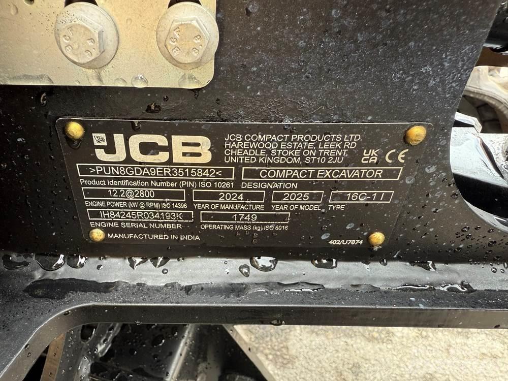 JCB 16C-1 Mini Escavadoras <7t