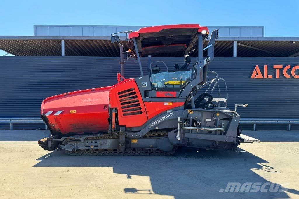 Vögele SUPER 1800-3I Pavimentadoras de asfalto