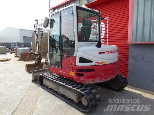 Takeuchi TB 260 Mini Escavadoras <7t