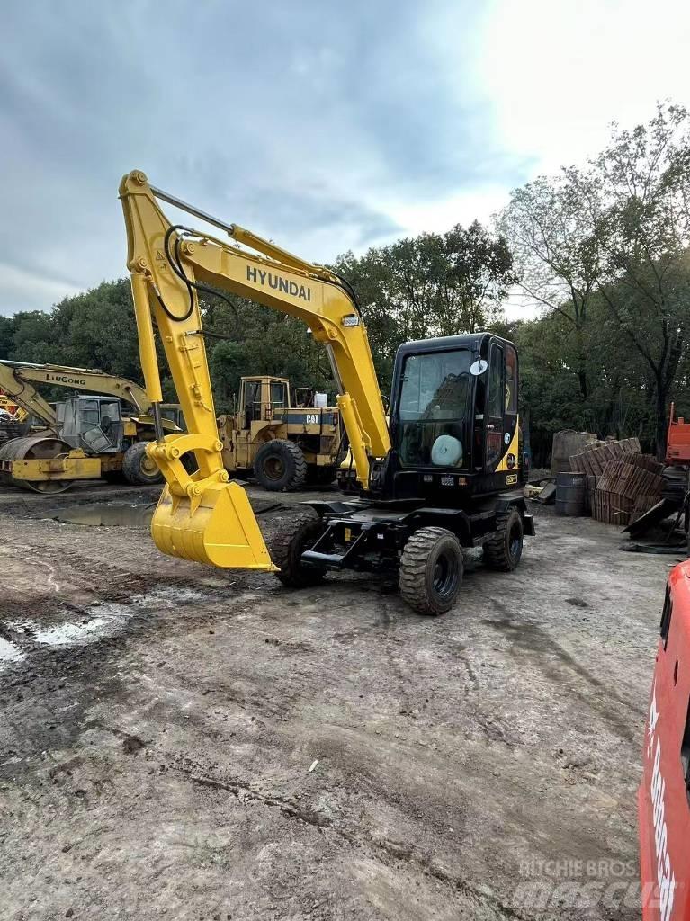 Hyundai R60-7 Escavadoras de rodas