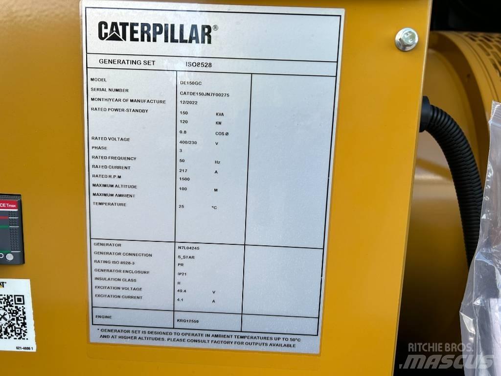 CAT DE 150 Geradores Diesel