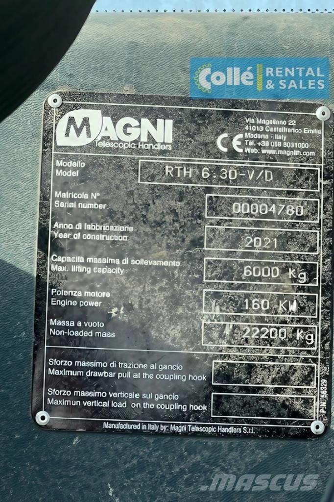 Magni RTH 6.30 | 2021 Manipuladores telescópicos