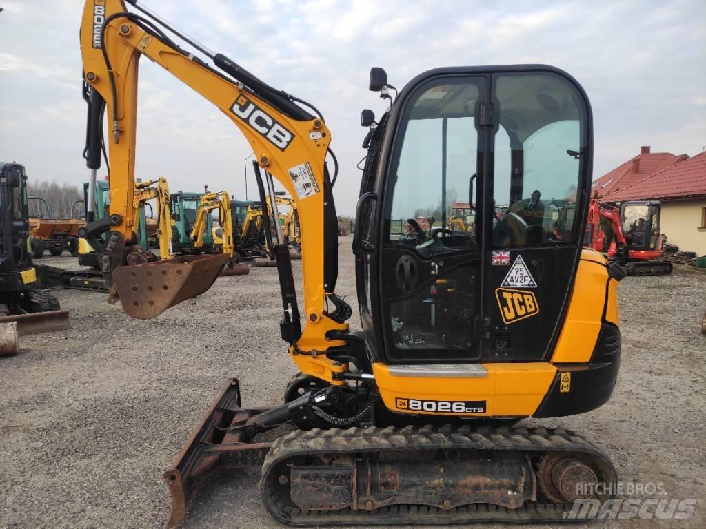 JCB 8026 CTS Mini Escavadoras <7t