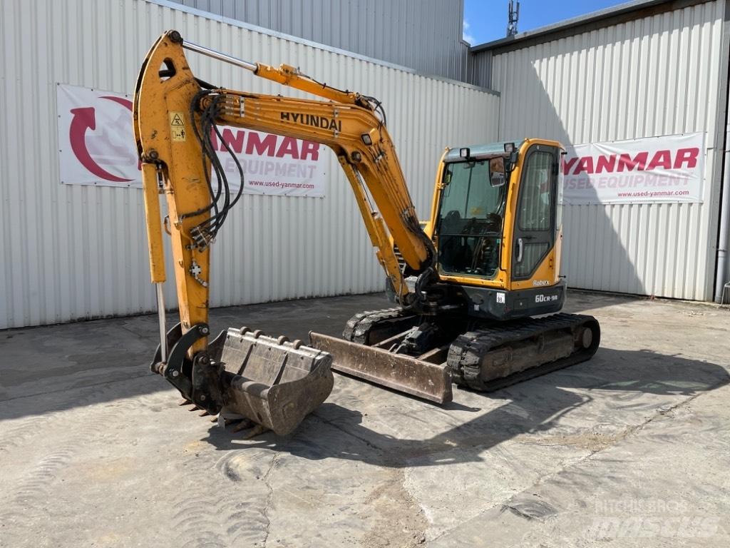 Hyundai R60 CR9A Mini Escavadoras <7t