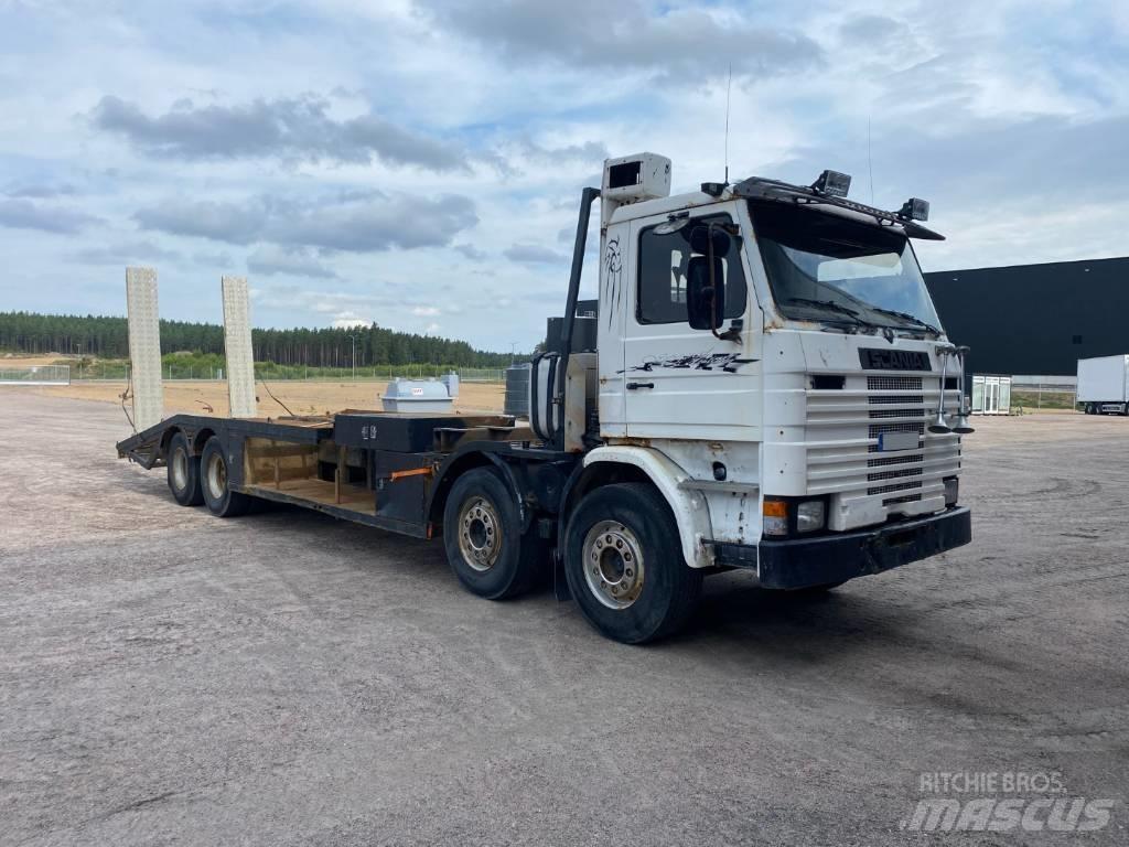 Scania R142H 8X2 Camiões estrado/caixa aberta
