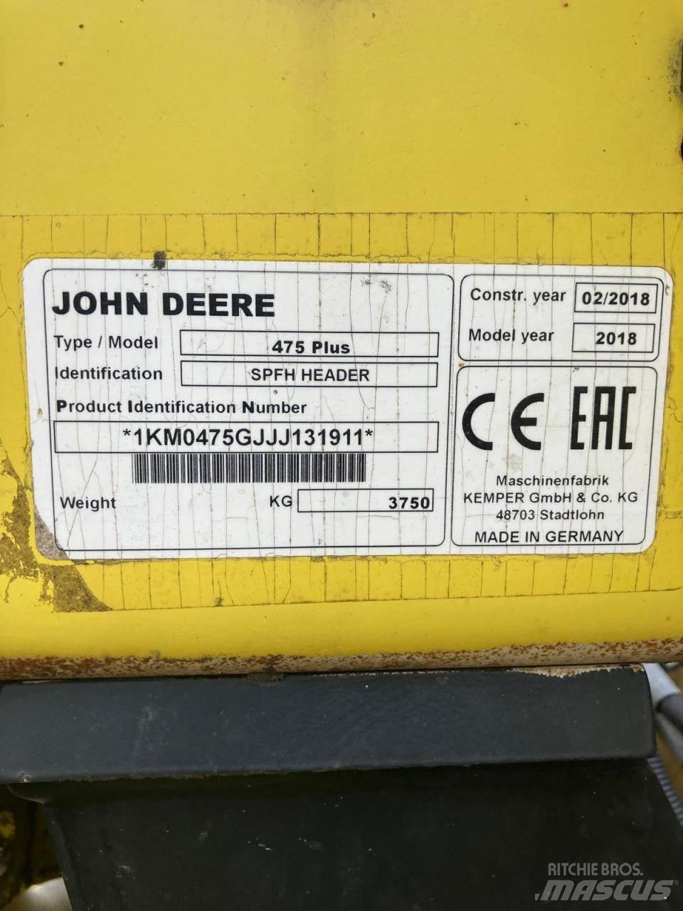 John Deere 8500 Forrageiras auto-propulsionadas