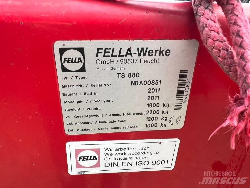 Fella TS 880 Gadanheiras-fileiras