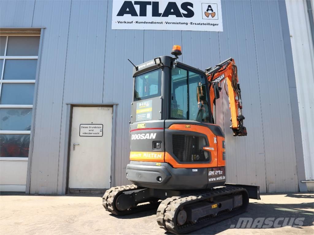 Doosan DX27Z-7 Mini Escavadoras <7t