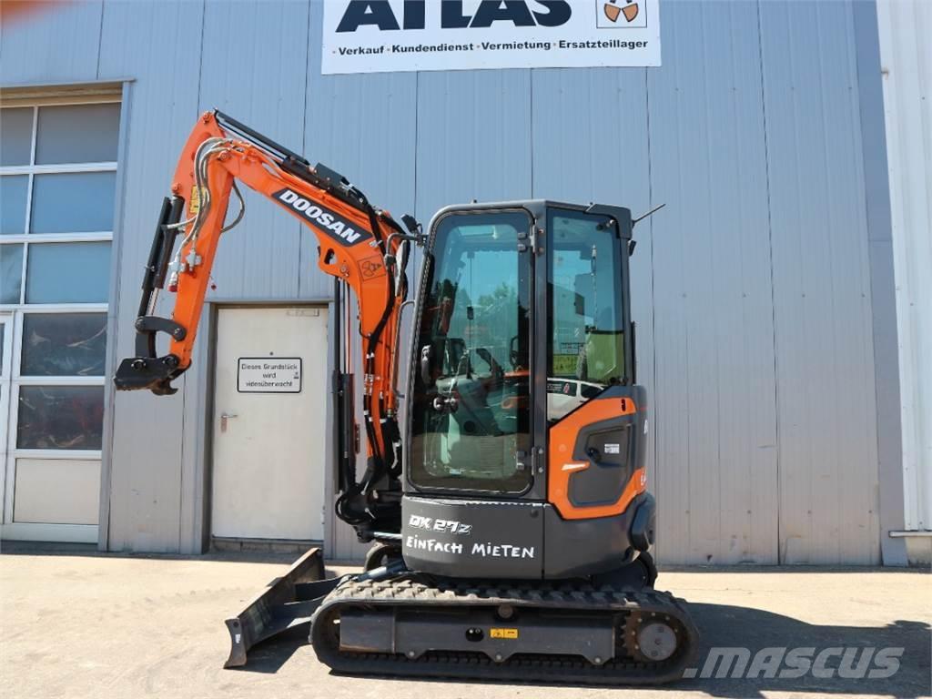 Doosan DX27Z-7 Mini Escavadoras <7t
