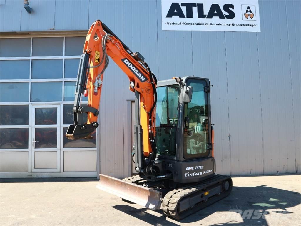 Doosan DX27Z-7 Mini Escavadoras <7t