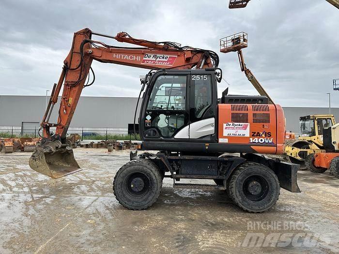 Hitachi ZX140W-6 Escavadoras de rodas