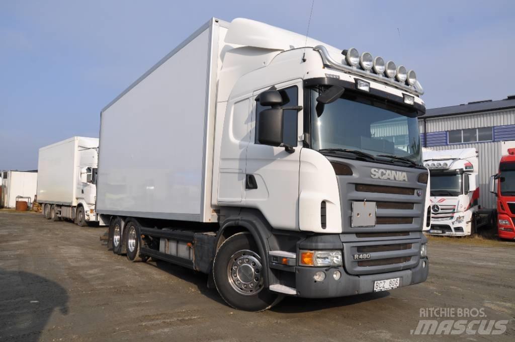 Scania R480LB6X2MNB Camiões de caixa fechada