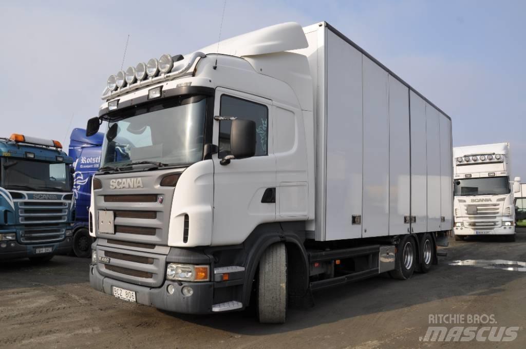 Scania R480LB6X2MNB Camiões de caixa fechada