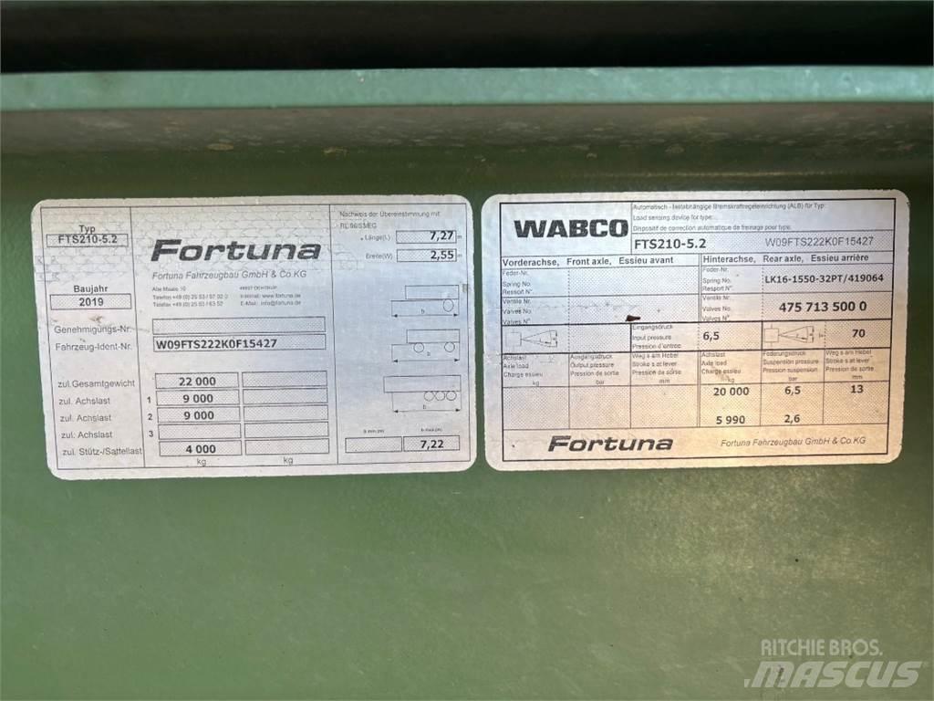 Fortuna FTS 210 Reboque de fardos