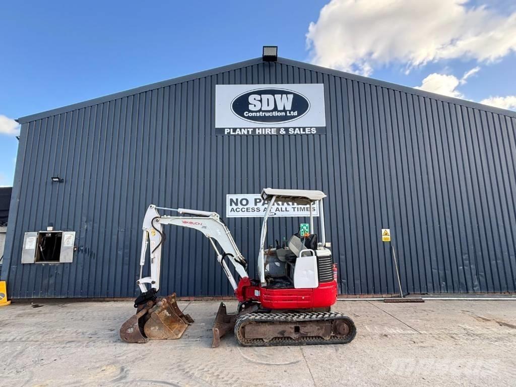 Takeuchi TB 23 R Mini Escavadoras <7t