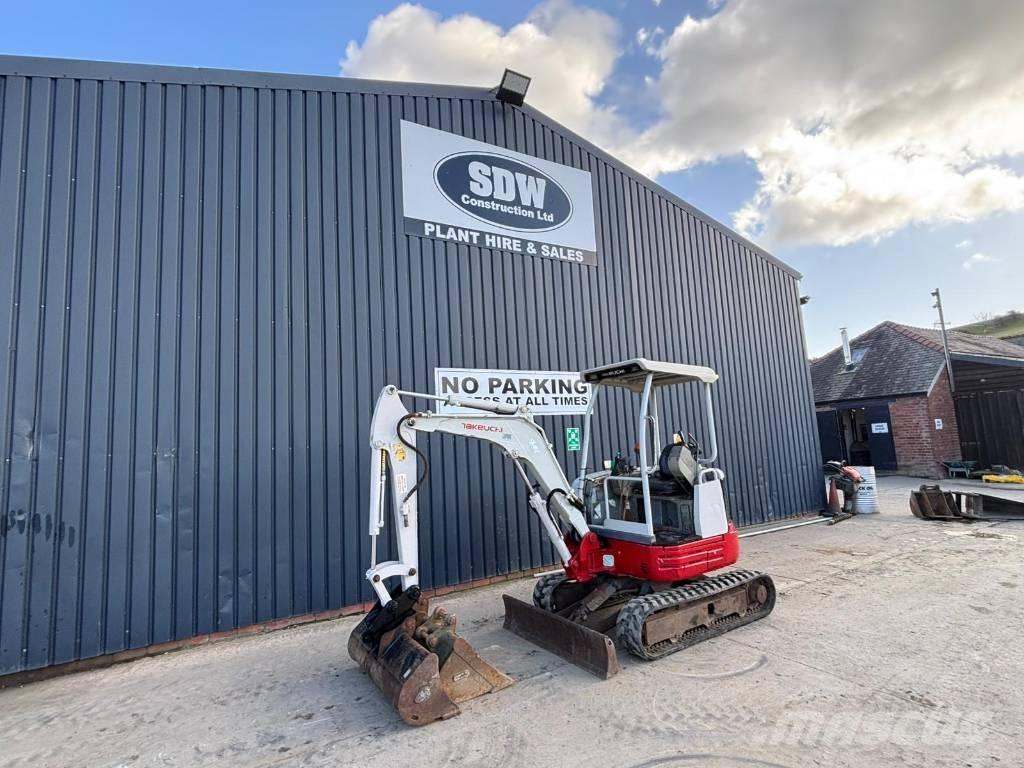 Takeuchi TB 23 R Mini Escavadoras <7t