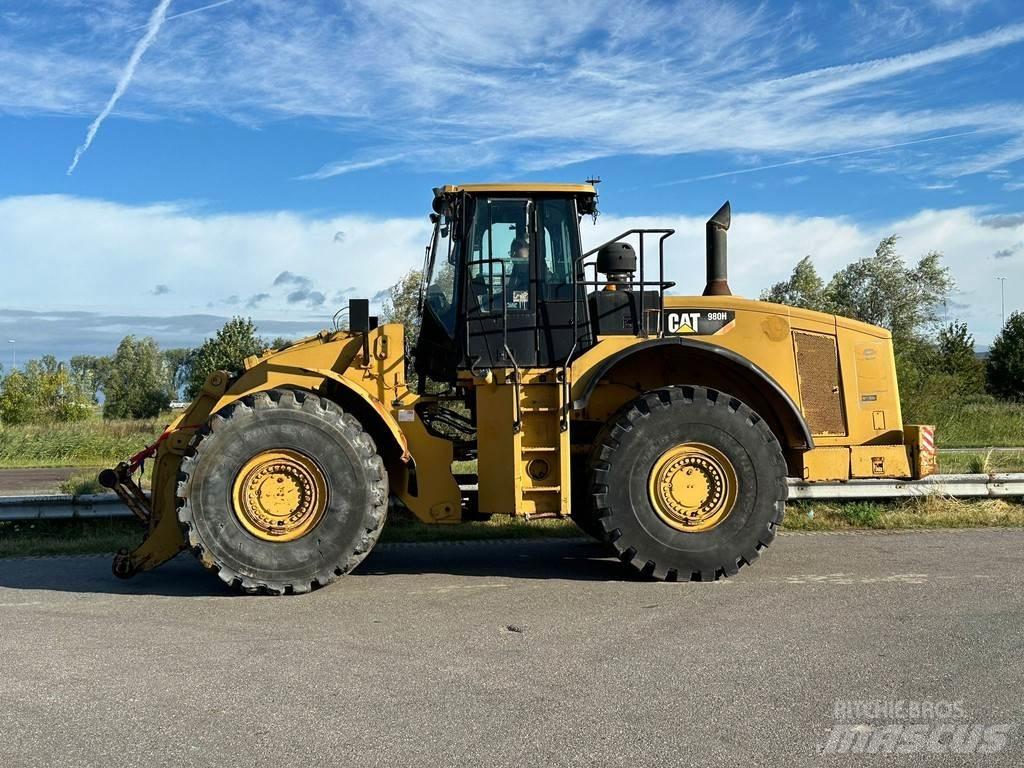 CAT 980H Pás carregadoras de rodas