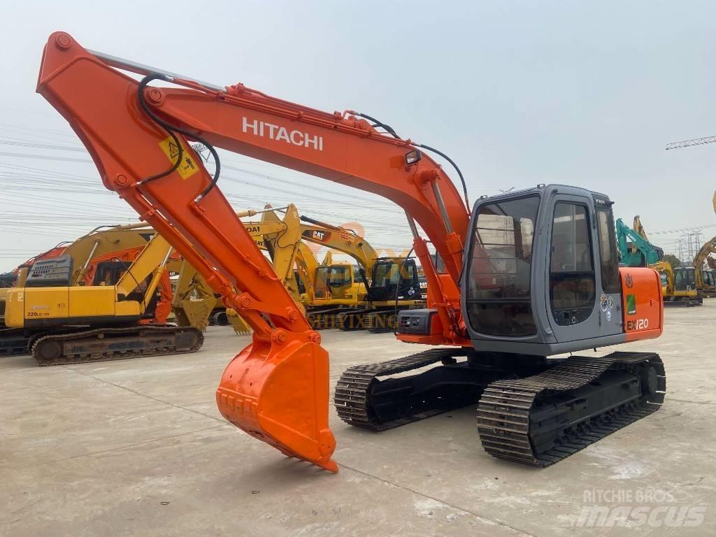 Hitachi EX 120 Escavadoras de rastos