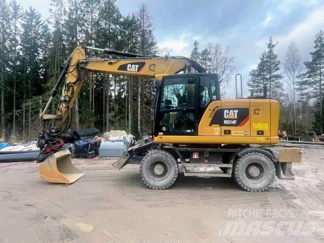 CAT M 314 F Escavadoras de rodas