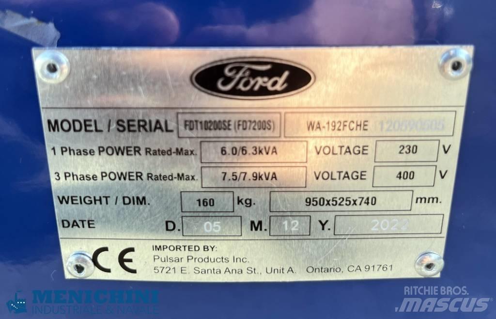 Ford FDT10200SE Geradores Diesel