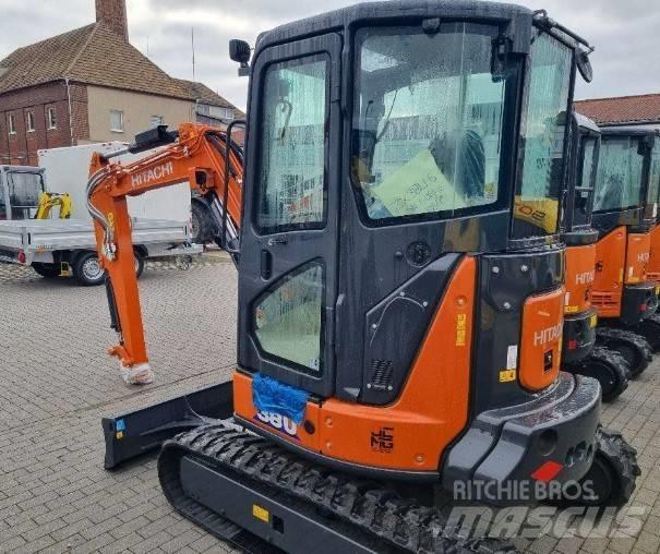 Hitachi ZX38U-6 Mini Escavadoras <7t