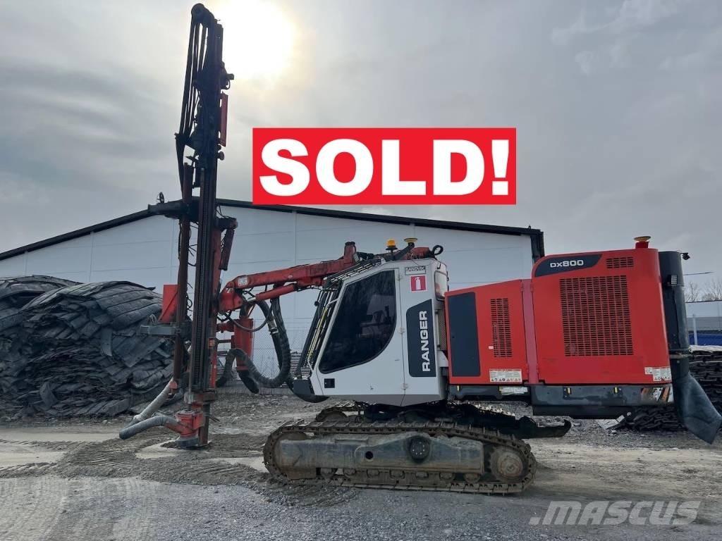 Sandvik DX800 Perfuradoras de superfície