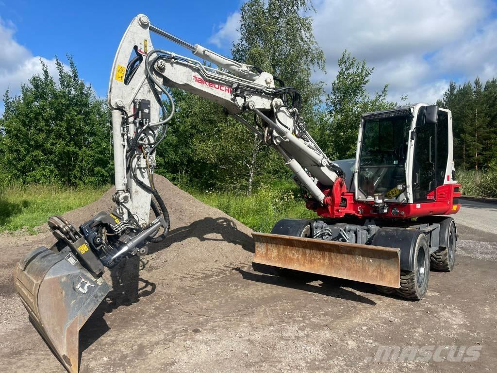Takeuchi TB395W Escavadoras de rodas