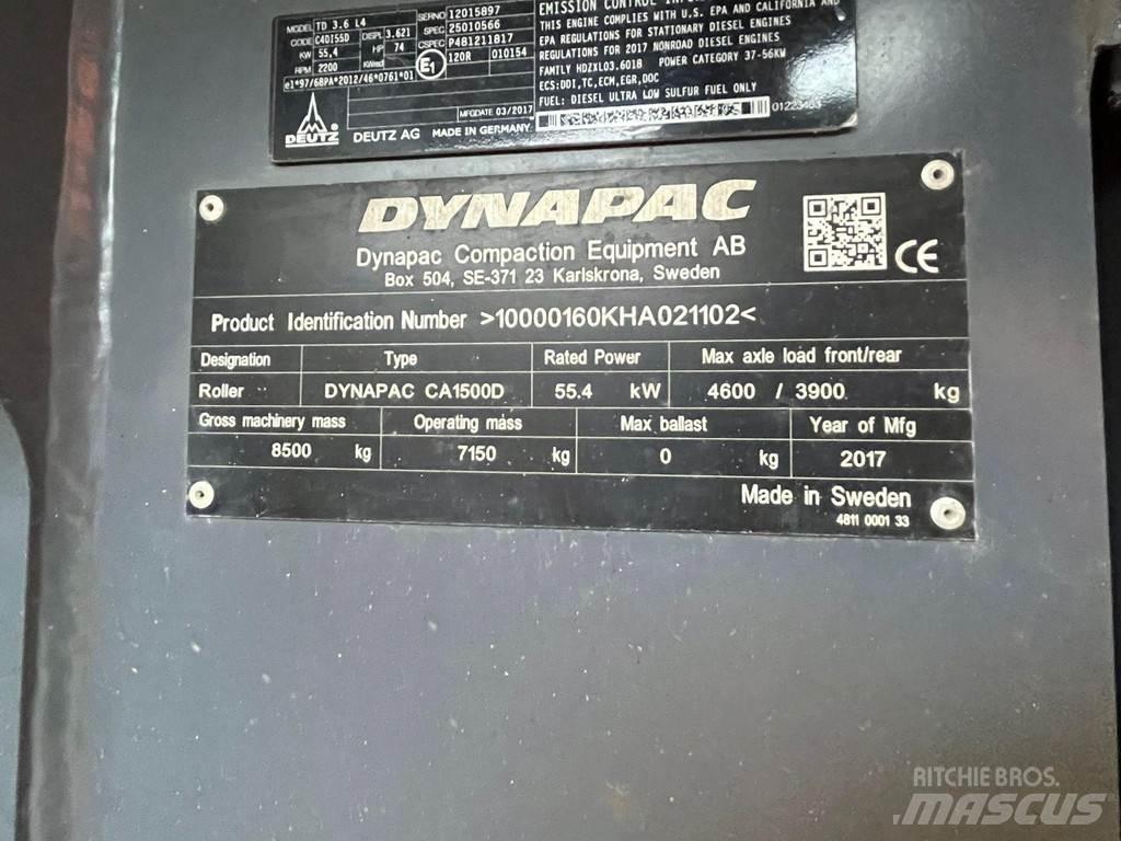 Dynapac CA 1500 D Cilindros Compactadores monocilíndricos