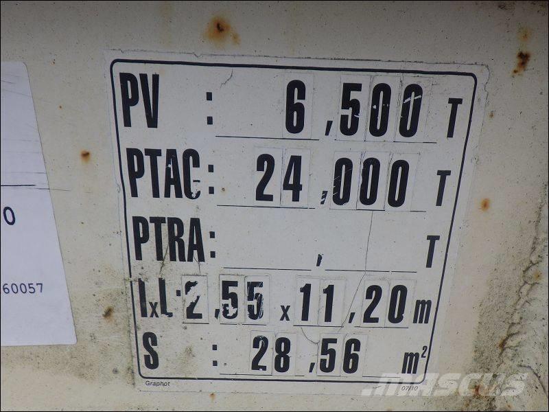 Louault PLATEAU Semi Reboques de Transporte Auto
