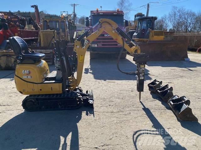 CAT 300.9 D Mini Escavadoras <7t