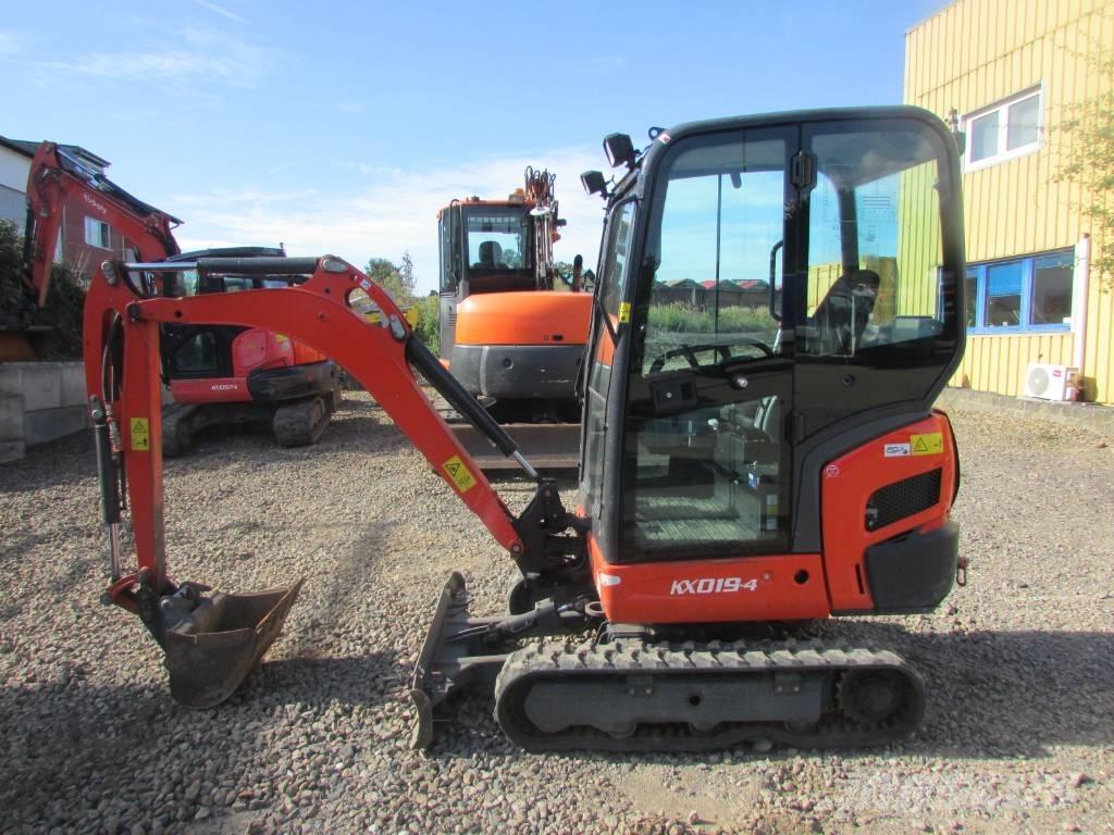 Kubota KX 019-4 Mini Escavadoras <7t