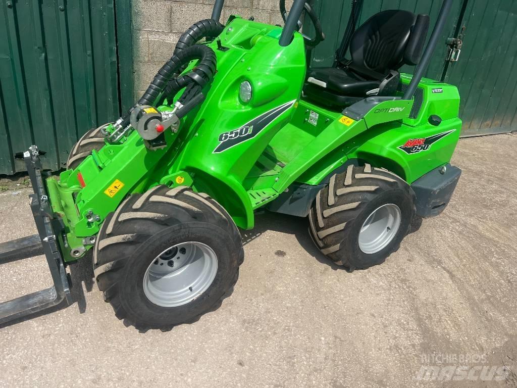 Avant 650 i Pás carregadoras de rodas