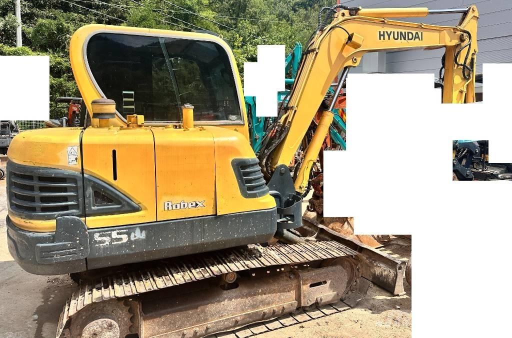 Hyundai Robex 55 Mini Escavadoras <7t
