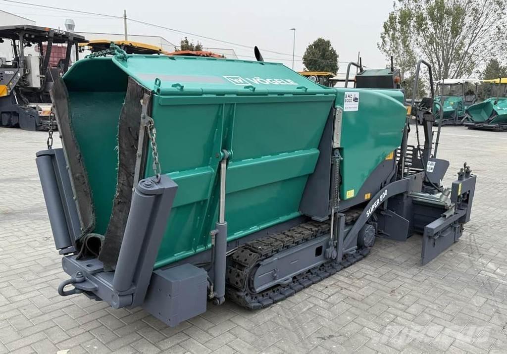 Vögele Super 800 Pavimentadoras de asfalto