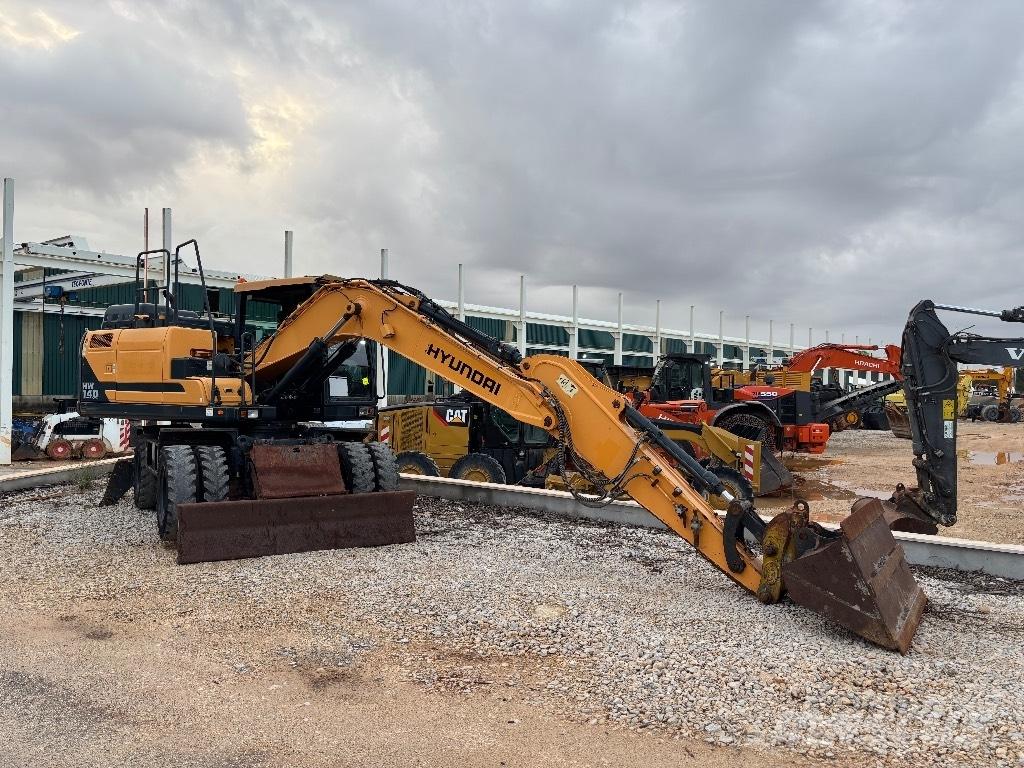 Hyundai HW 140 A Escavadoras de rodas