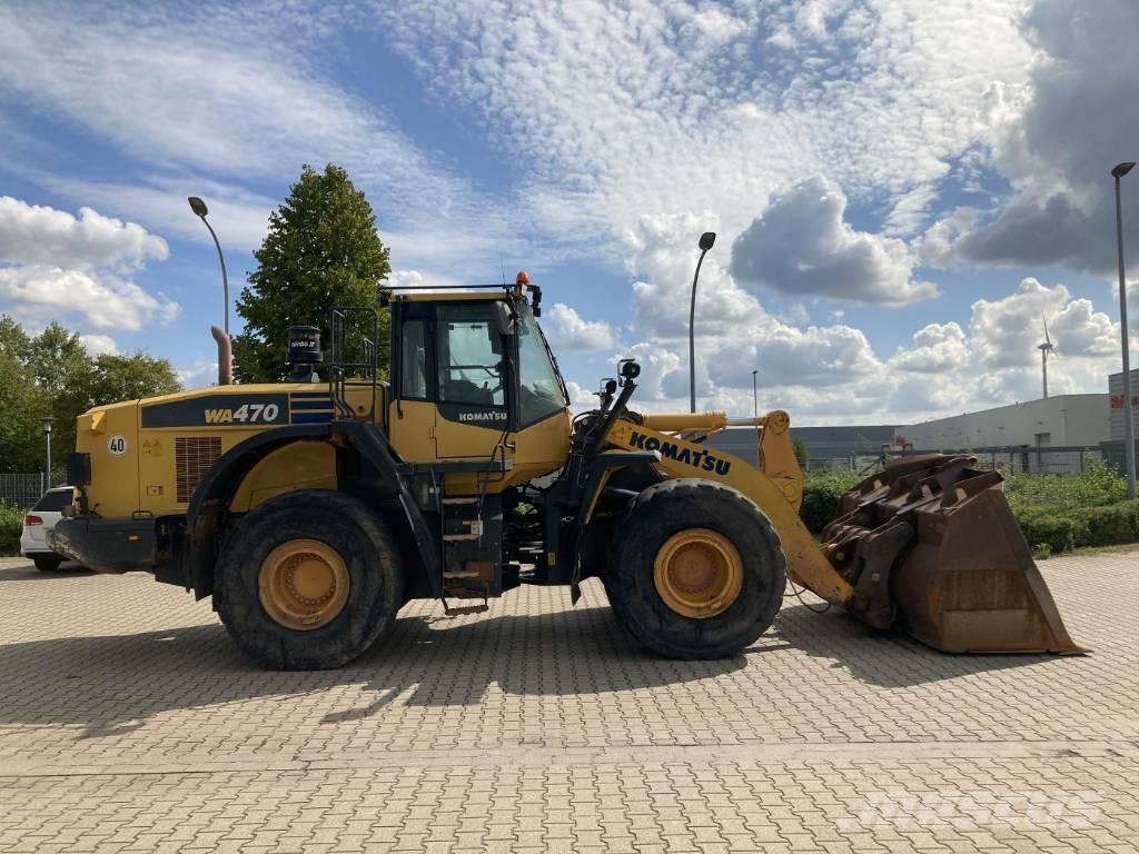 Komatsu WA 470 Pás carregadoras de rodas