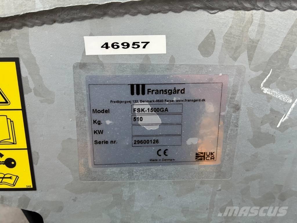 Fransgård FSK-1500 Espalhadores de areia e sal