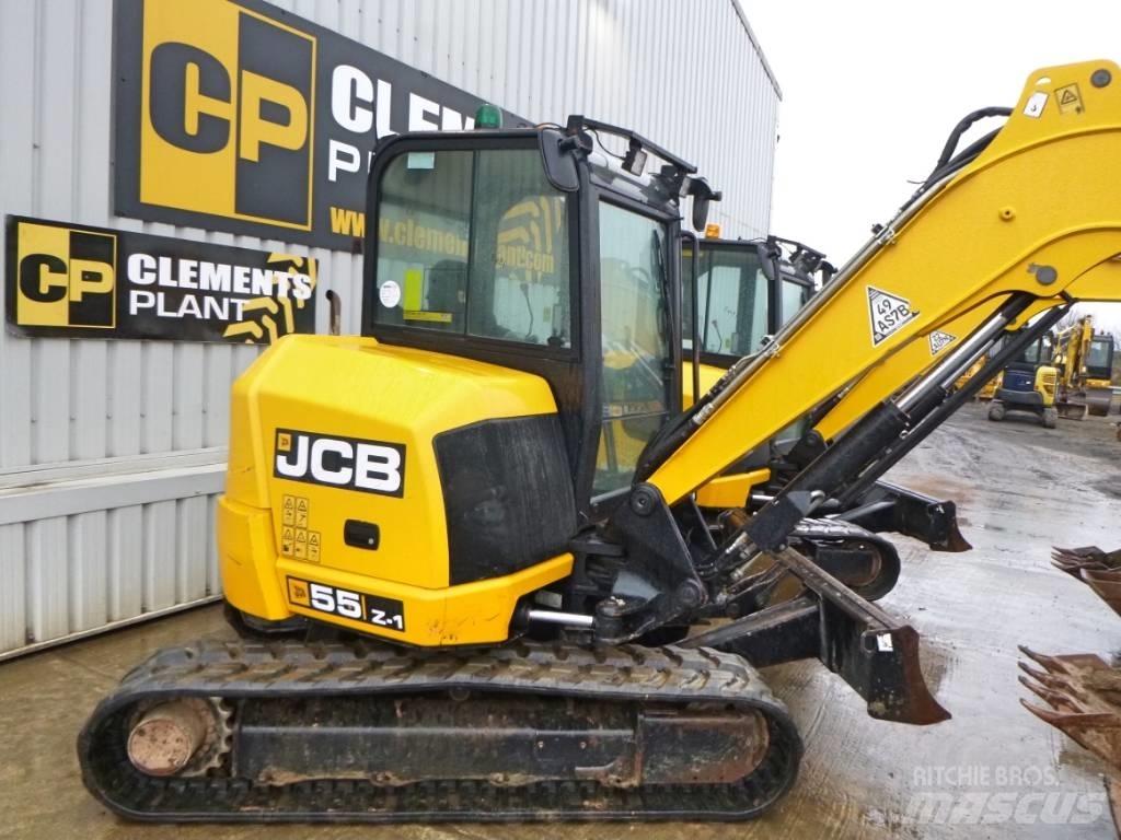 JCB 55 Z-1 Escavadoras Midi 7t - 12t