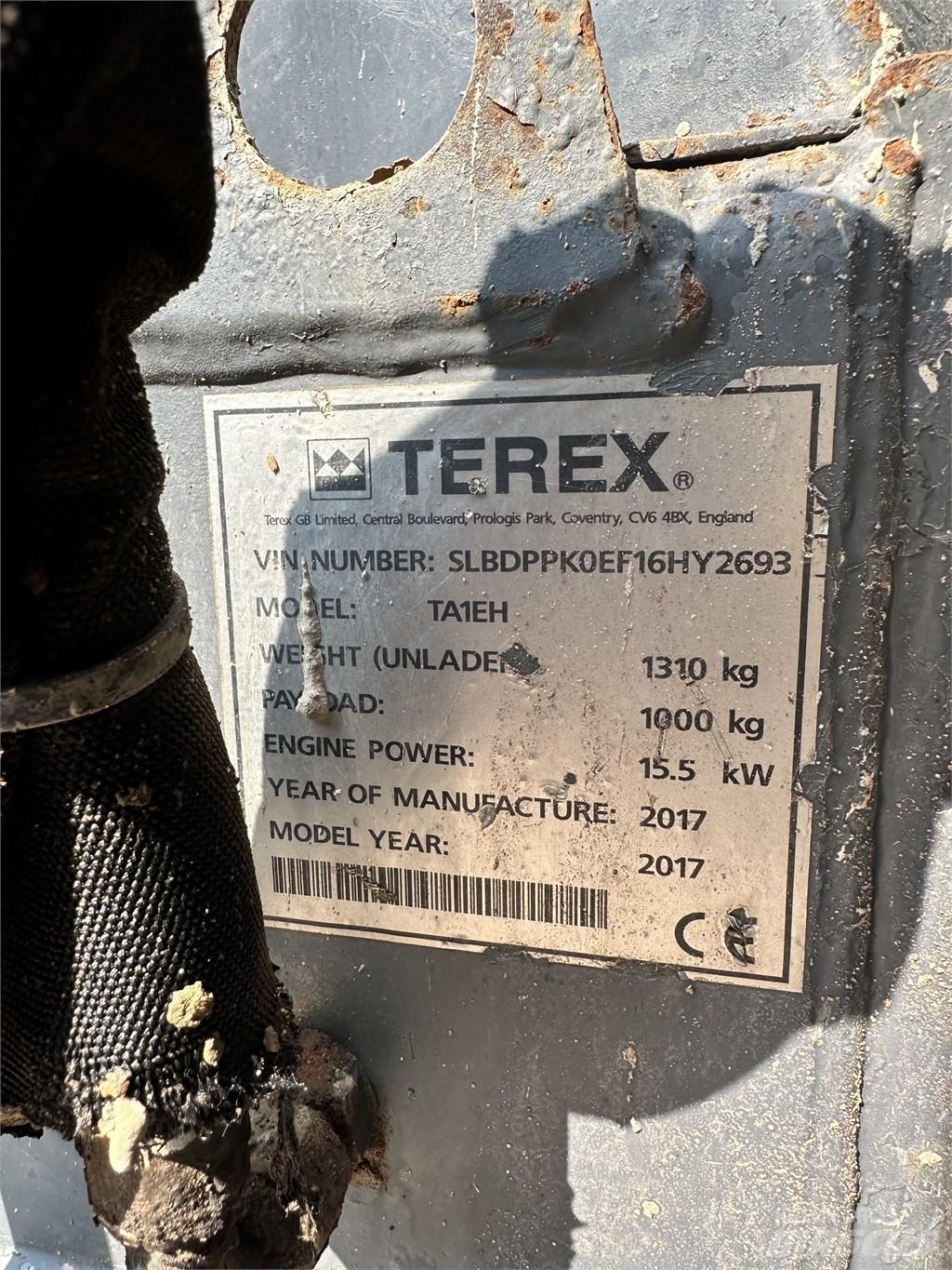 Terex TA 1 EH Dumpers de obras