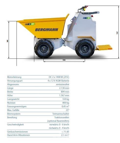Bergmann C 301L Dumpers de obras