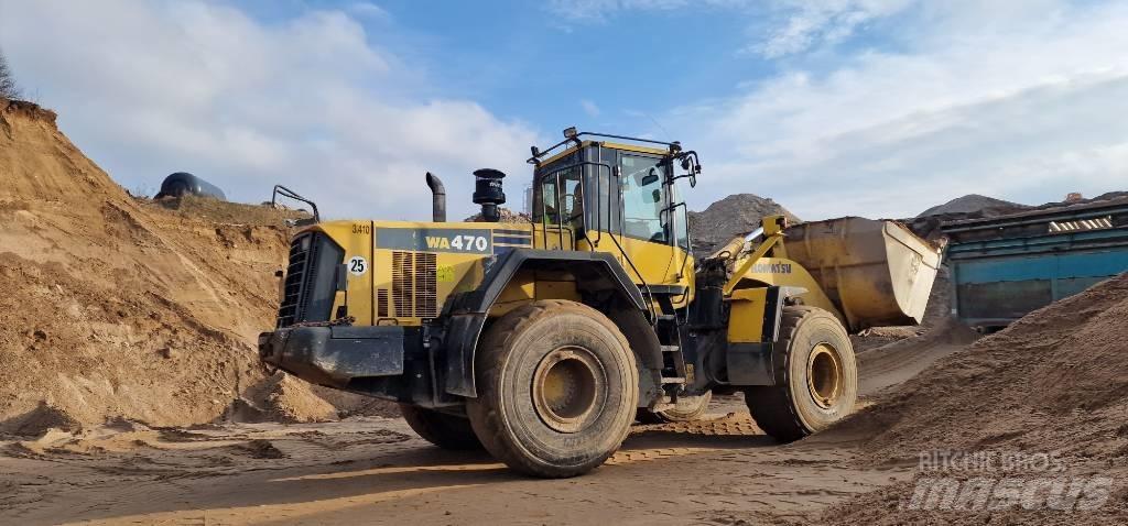 Komatsu WA 470-6LC Pás carregadoras de rodas