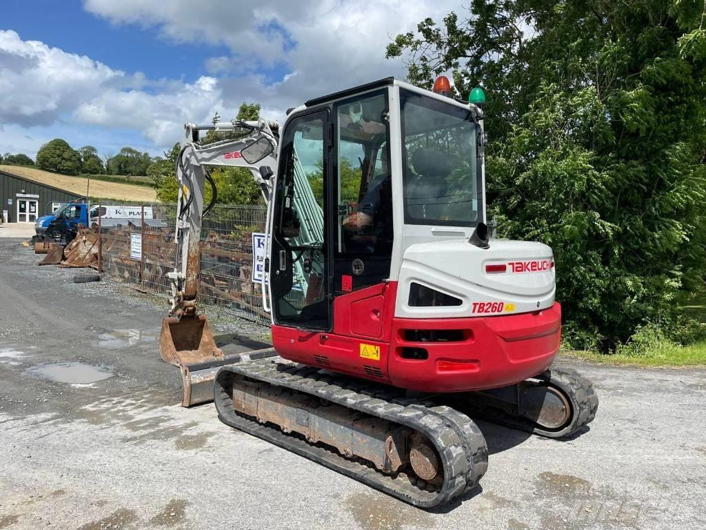 Takeuchi TB 260 Mini Escavadoras <7t