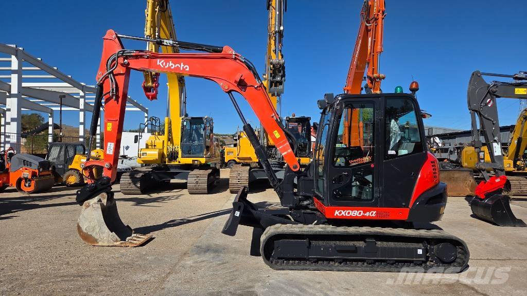 Kubota KX 080-4 Escavadoras Midi 7t - 12t