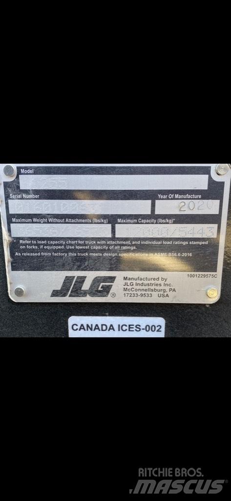 JLG 1255 Manipuladores telescópicos