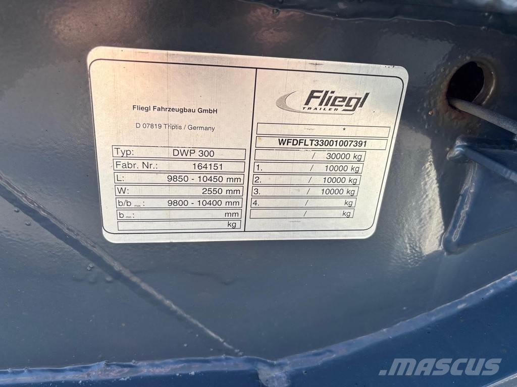 Fliegl 3-AXLE BDF Reboques Porta Contentores