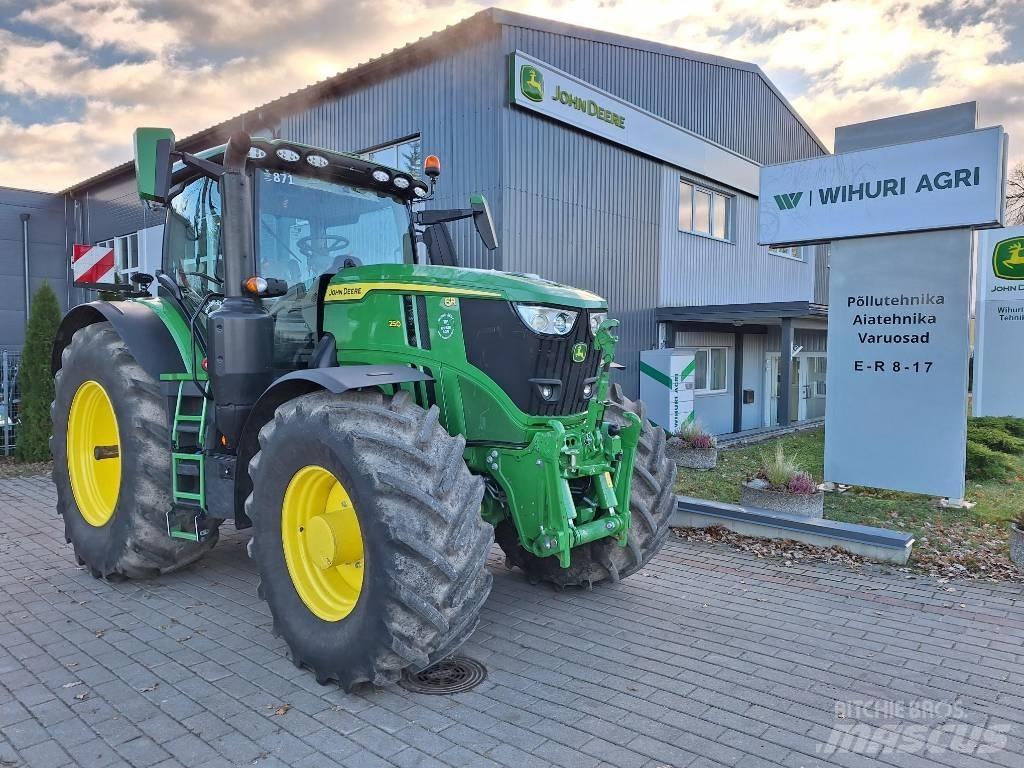 John Deere 6R250 Tratores Agrícolas usados